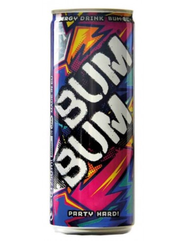 Bum bum energy drink cl25x24