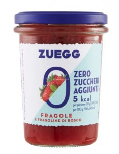 Zuegg confettura gr220 zero fragola