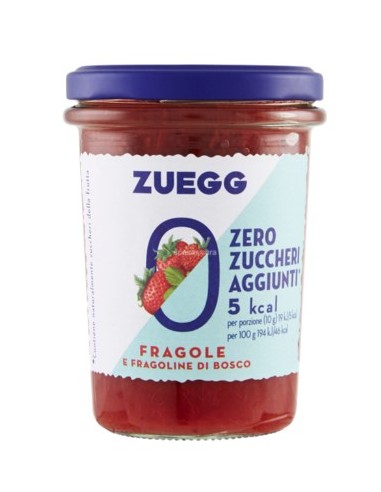 Zuegg confettura gr220 zero fragola