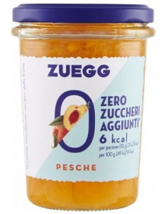 Zuegg confettura gr220 zero pesche