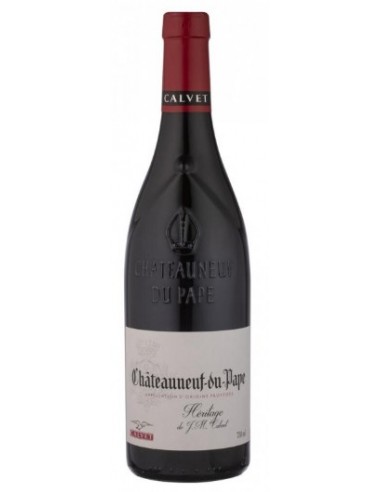 Chateauneuf du pape cl75 rouge calvet (valle del rodano)