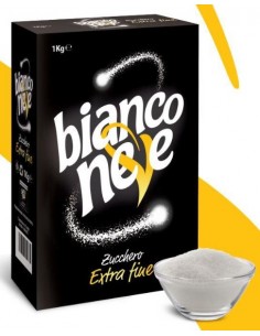 Bianco neve zucchero kg1 extrafine astuccio