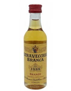 Brandy branca cl5 stravecchio mignon