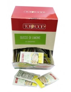 Top food disp.5mlx100pz succo limone bustine