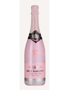 Brut dargent cl75 pinot noir ice demi sec rose 