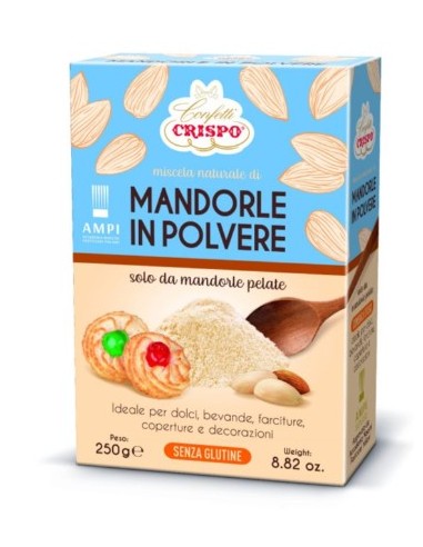 Crispo mandorle gr250 polvere