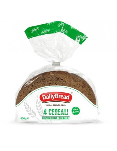 Daily bread gr500 pane ai 4 cereali