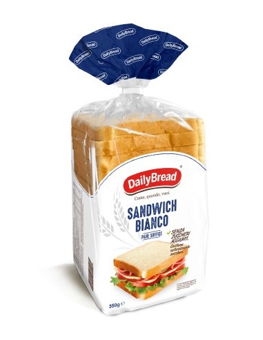 Daily bread gr750 american sandwich bianco