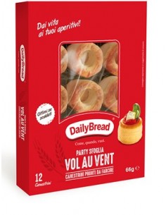 Daily bread gr66 vol au vent canestrini pasta sfoglia