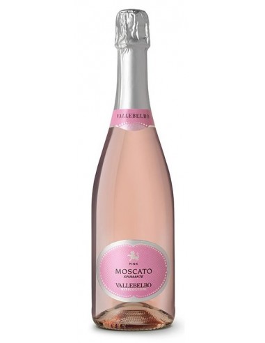 Vallebelbo spumante cl75 moscato rose 