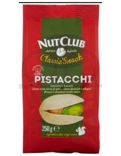 Nutclub sacchetto gr250 pistacchi