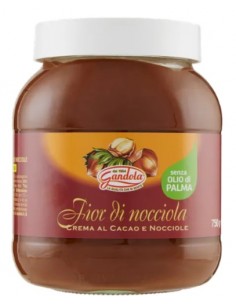 Gandola vaso crema gr750 cacao