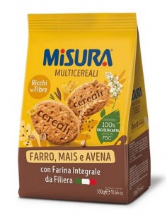Misura biscotti gr330 multicereali