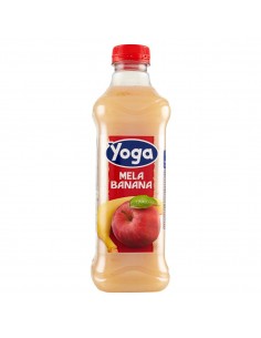 Yoga succo lt1x6 mela banana bottiglia nuova