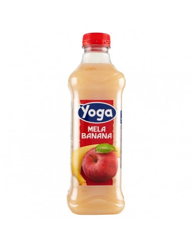 Yoga succo lt1x6 mela banana bottiglia nuova