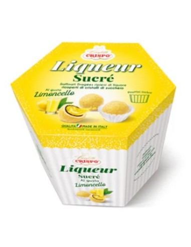 Crispo liqueur sucre  dragees limoncello gr500...