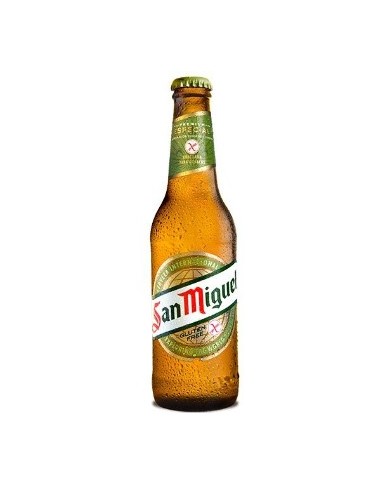 Birra san miguel cl33x12bt senza glutine