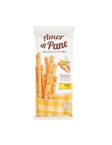 Amor di pane grissini gr125 sesamo