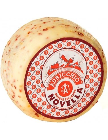 Auricchio caciotta novella peper. rosso