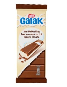Nestle galak tav.gr100 ripiena di ciocc.a latte