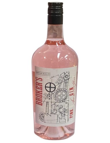 Gin broker's cl100 pink silvio carta