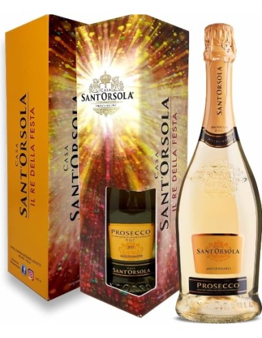 Sant orsola prosecco cl75 mill.astuccio extra dry