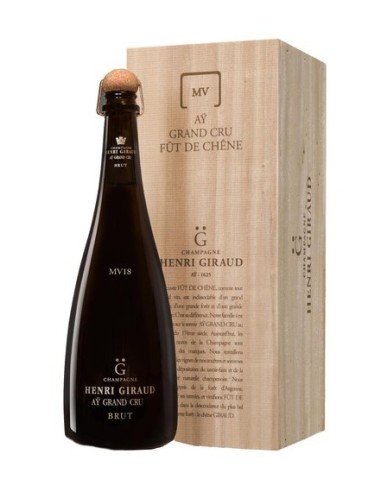 Champagne henri giraud cl75 grand cru gift box