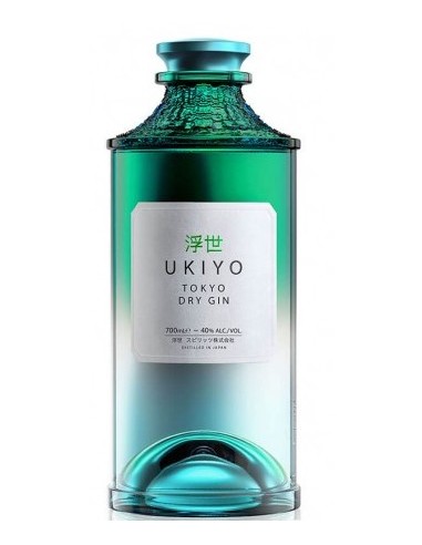 Gin ukiyo japanese cl70 dry