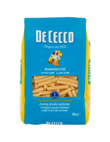 De cecco pasta gr500 n61 sedanini