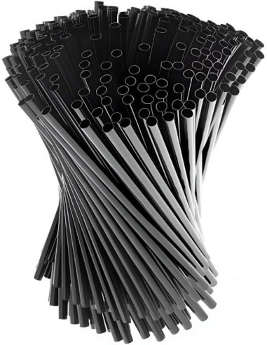 Fermani cannucce pla pz1000 7x130mm nere