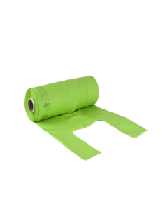 Shopper rotolo bio verde 30+20x60 kg.1