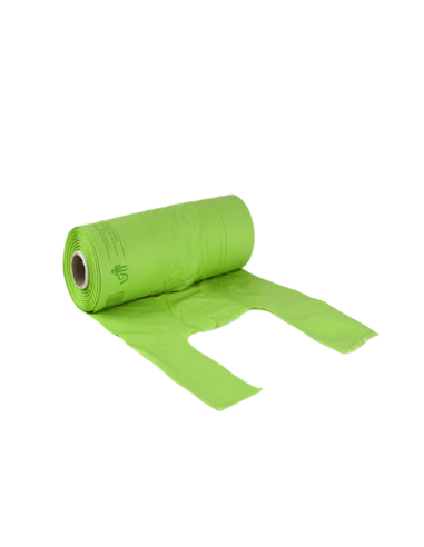 Shopper rotolo bio verde 30+20x60 kg.1