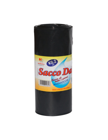 Daily sacchetti kg1 rotolo nero 55x65