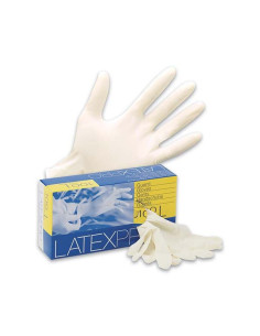 Smilex febi guanti lattice talc.x100pz xl