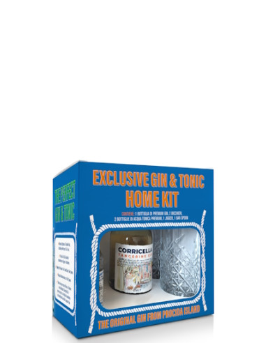 Gin corricella cl70 box gin tonic