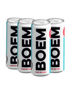Boem hard seltzer cl25x12pz zenzero