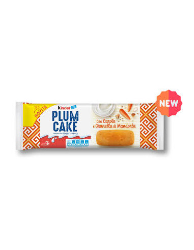 Ferrero kinder plumcake t6 carota e gran.mandorla