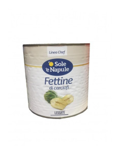 O sole e napule carciofi kg2,6 fettine al naturale