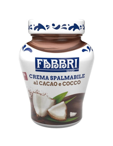 Fabbri crema spalmabile gr200 cacao e cocco