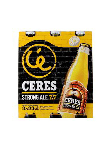 Birra ceres cl33x3pz strong ale