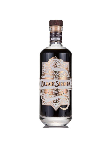 Liquore black sinner cl70 al caffe 