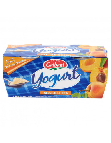 Galbani yogurt x2pz albicocca