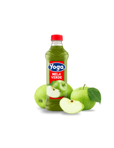 Yoga succo lt1x6 mela verde bottiglia nuova