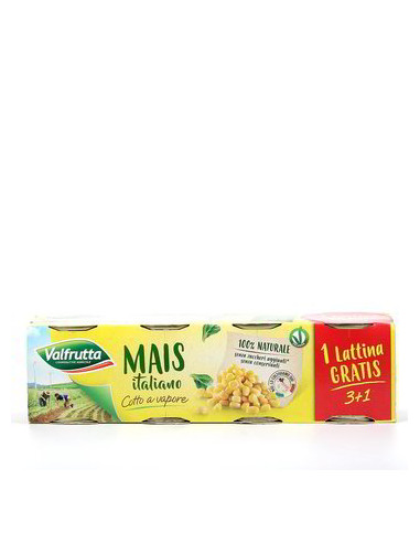 Valfrutta mais gr160x4 monodose