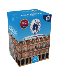 Borbone cialda pz50 nera palazzo decisa senza kit