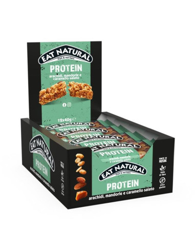 Eat natural barrette t1x12 arachidi,mandorle e...