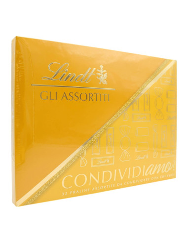 Lindt scatola condividiamo gr320 assortiti