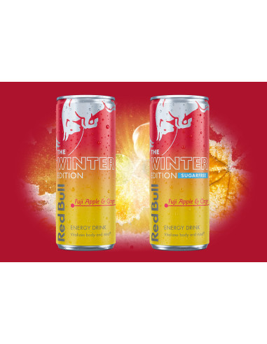 Red bull cl25x24 winter edition mela e zenzero