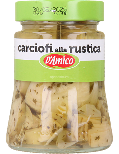 D amico carciofi gr280 tagliati alla rustica