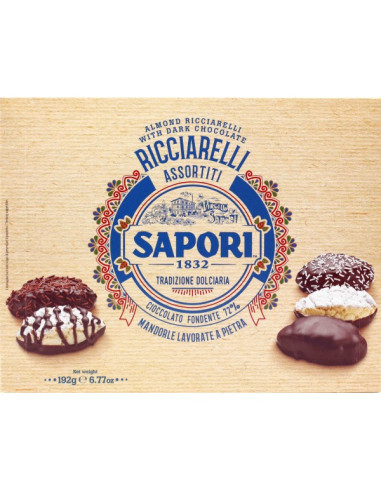 Sapori ricciarelli gr192 assortiti